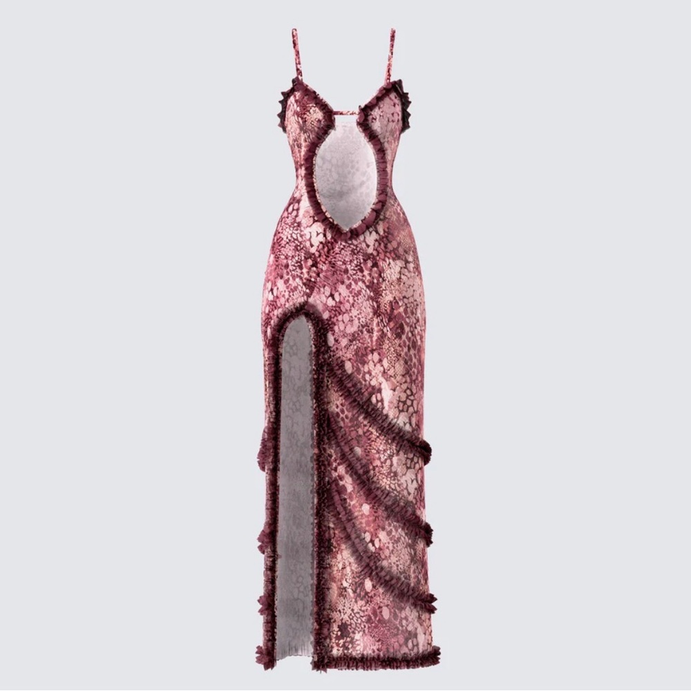 FINESSE Jervana Serpent Dress
